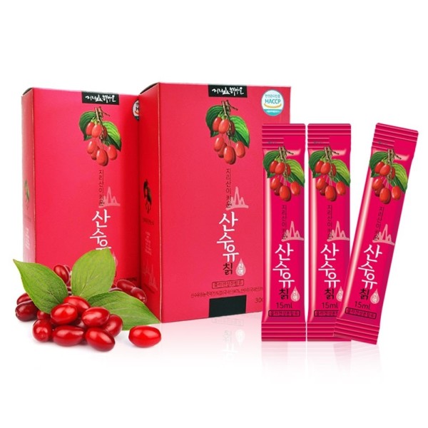 산수유칡 진액